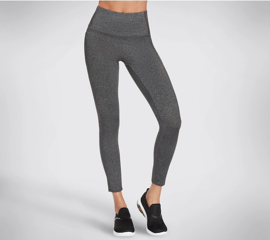 Performance GOWALK Wear High Waisted Nylon Women's Grey Sports Leggings, 4 of 3