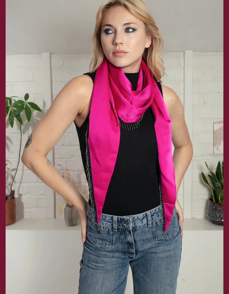 Frankin Scarf In Fuchsia