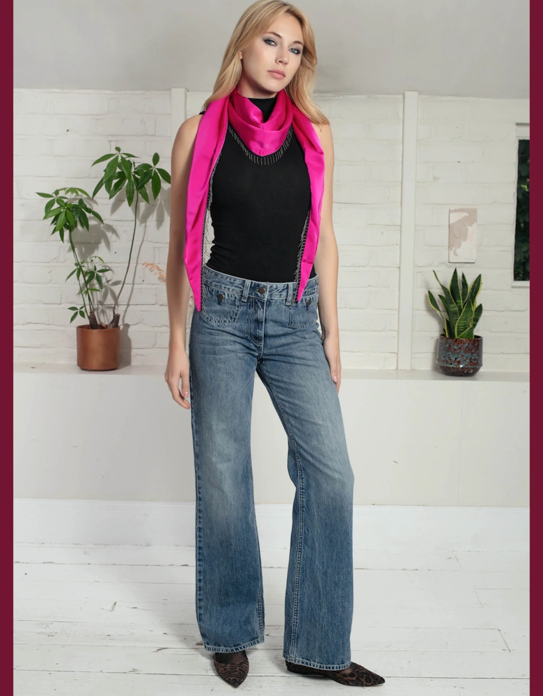 Frankin Scarf In Fuchsia