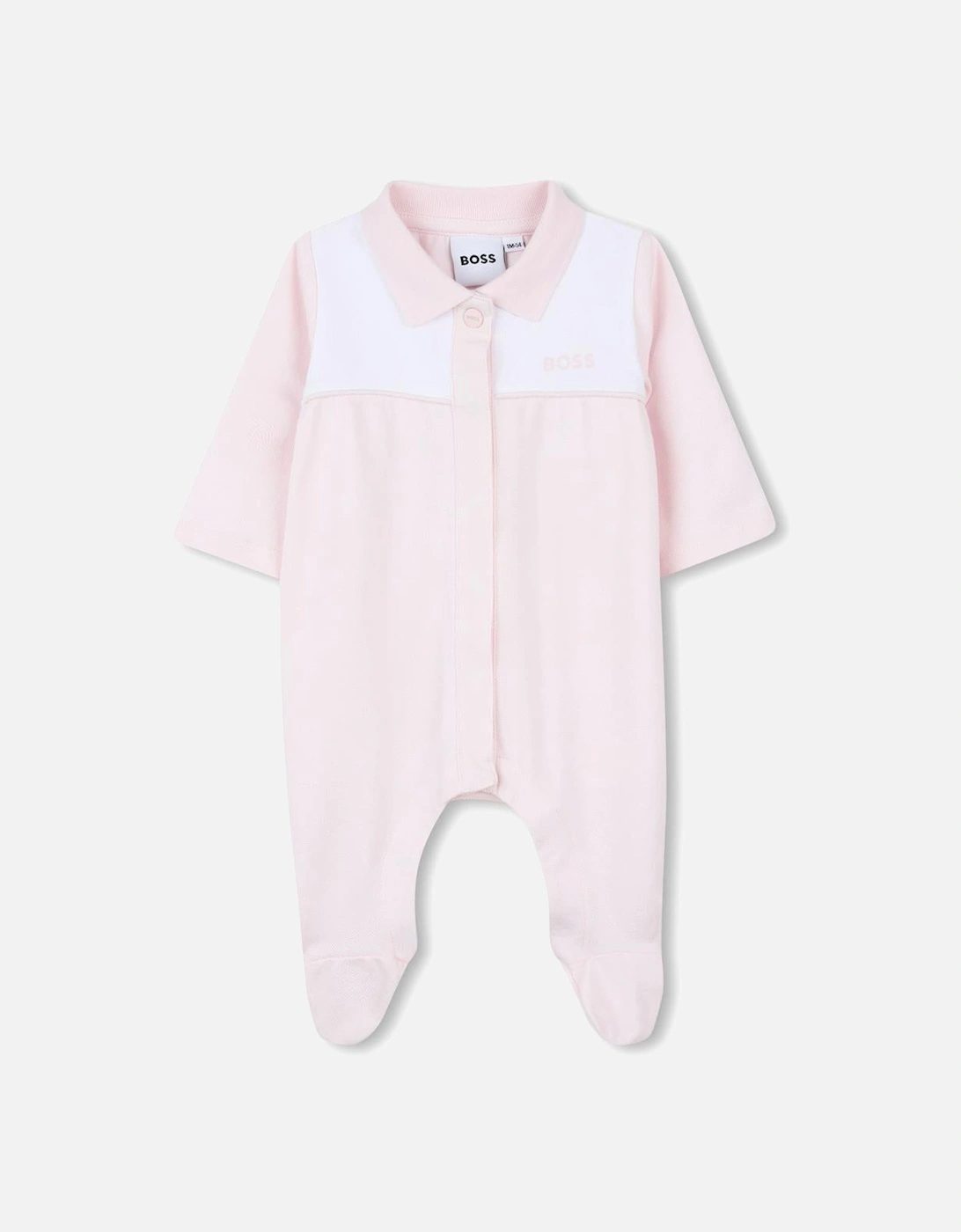 BOSS PINK BABY GIRL BABYGROW J52501, 4 of 3
