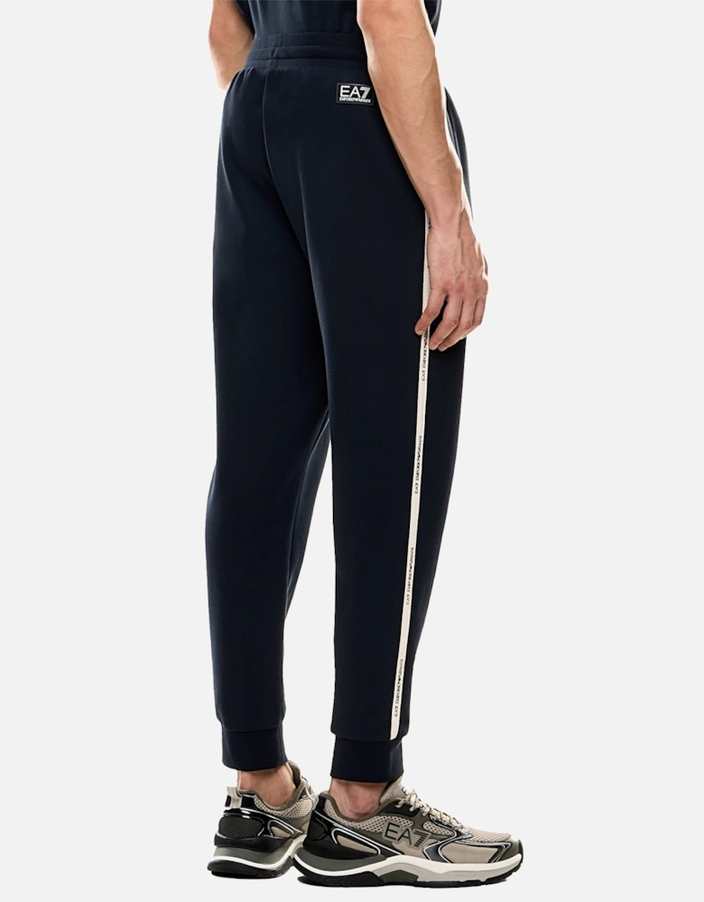 Emporio Armani Logo Series Tape Jogger Pants Navy