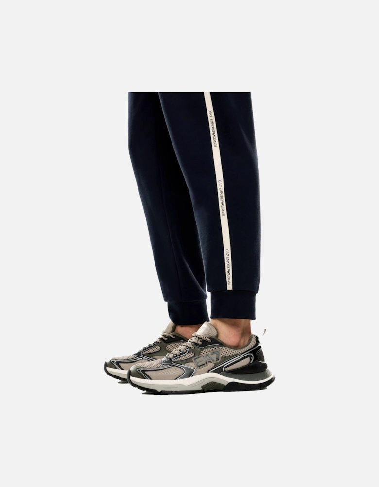 Emporio Armani Logo Series Tape Jogger Pants Navy