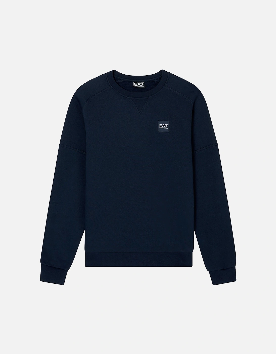Emporio Armani Visibility Lightweight Sweatshirt Navy, 5 of 4
