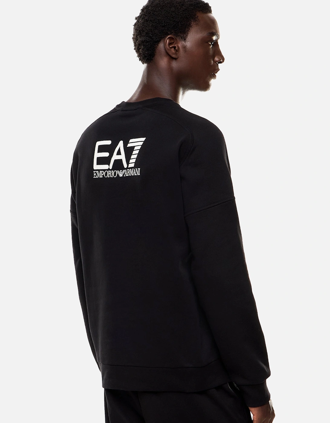 Emporio Armani Visibility Lightweight Sweatshirt Black