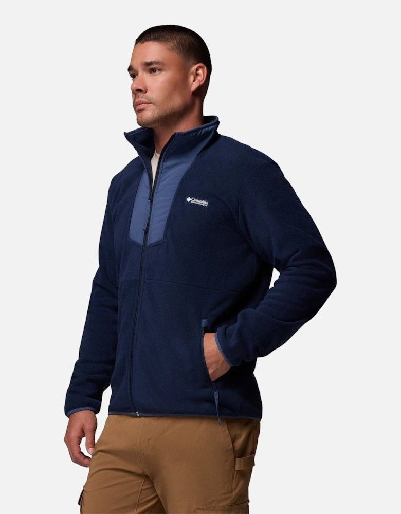 Sequoia Grove Full Zip Men's Blue Fleece Jacket