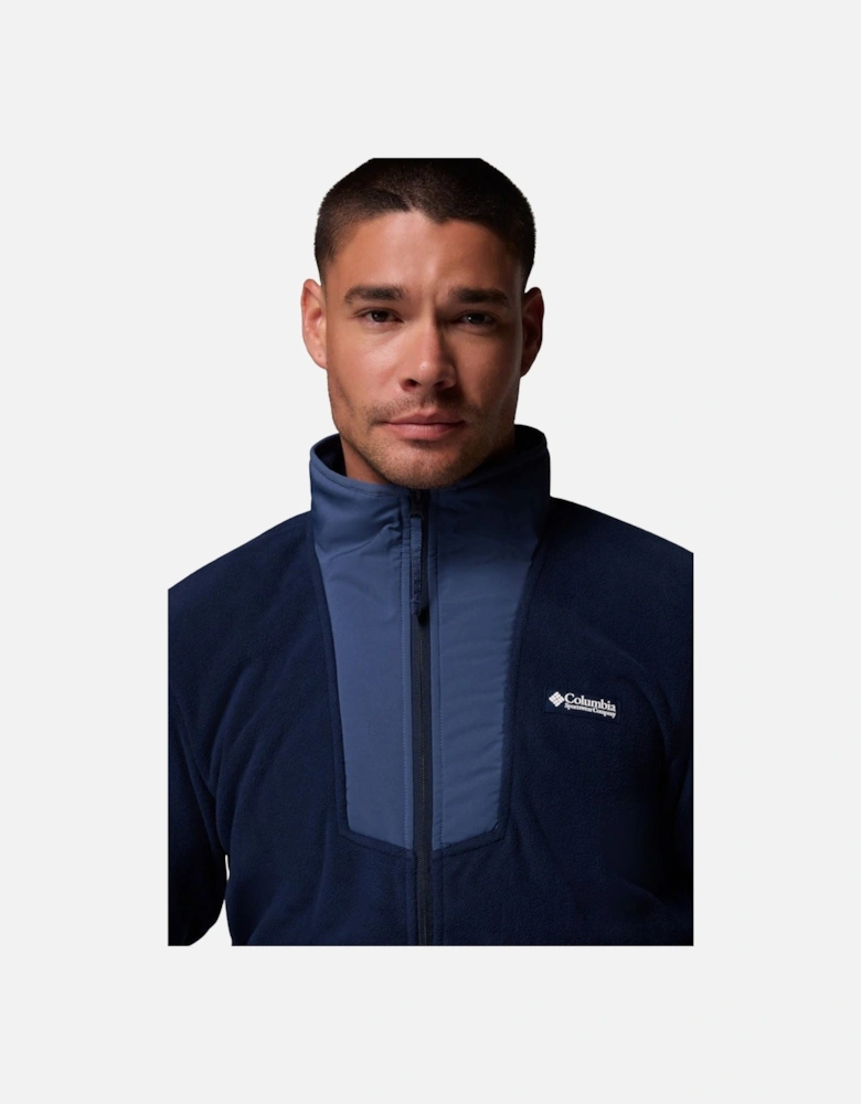 Sequoia Grove Full Zip Men's Blue Fleece Jacket