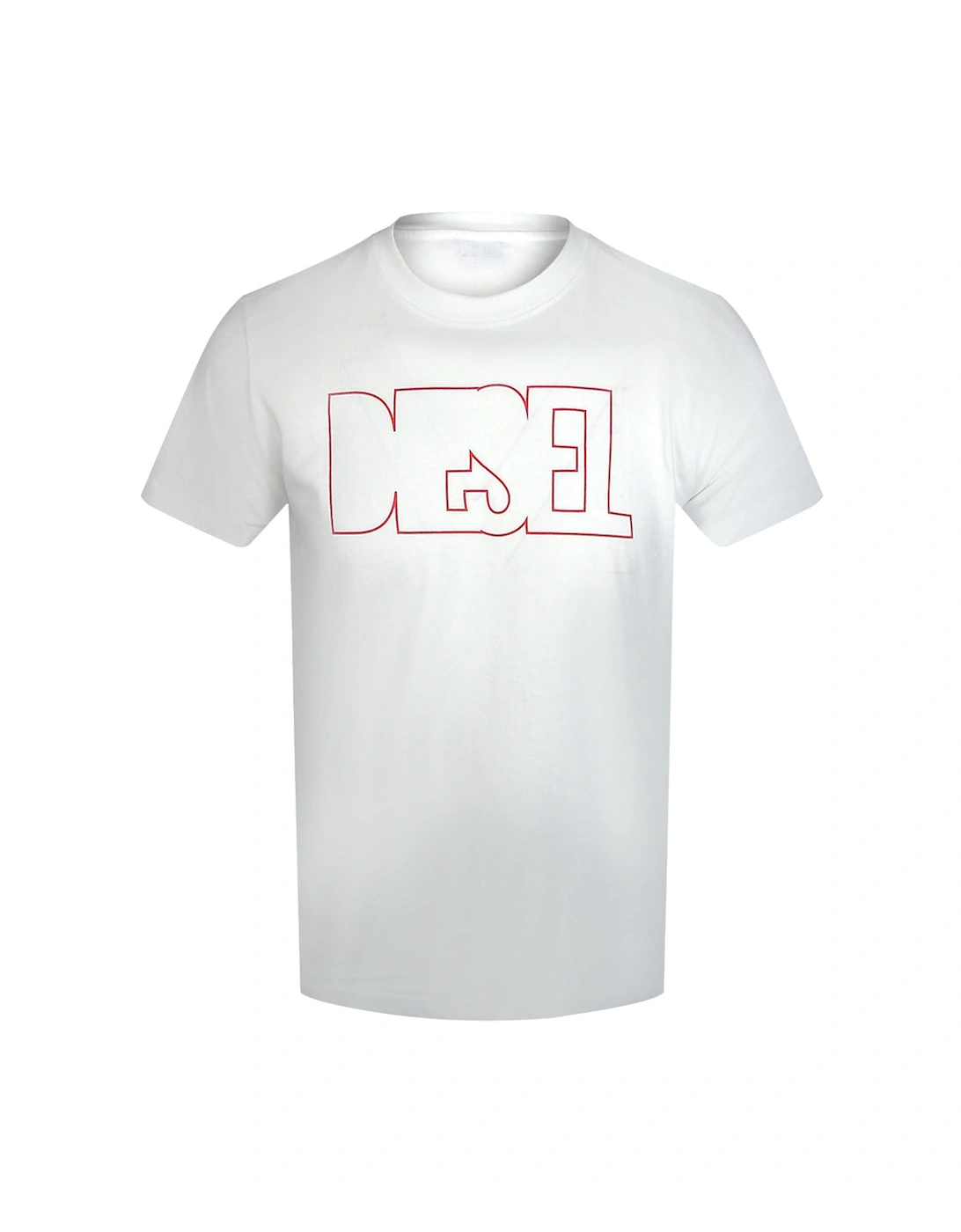 Outlined Logo Bright White T-Shirt, 3 of 2