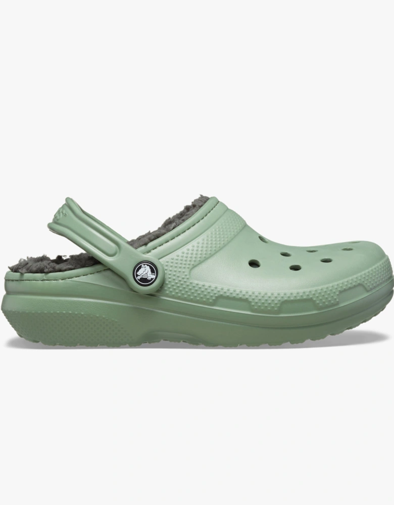203591-3WP CLASSIC LINED Unisex Clogs Moss/Multi