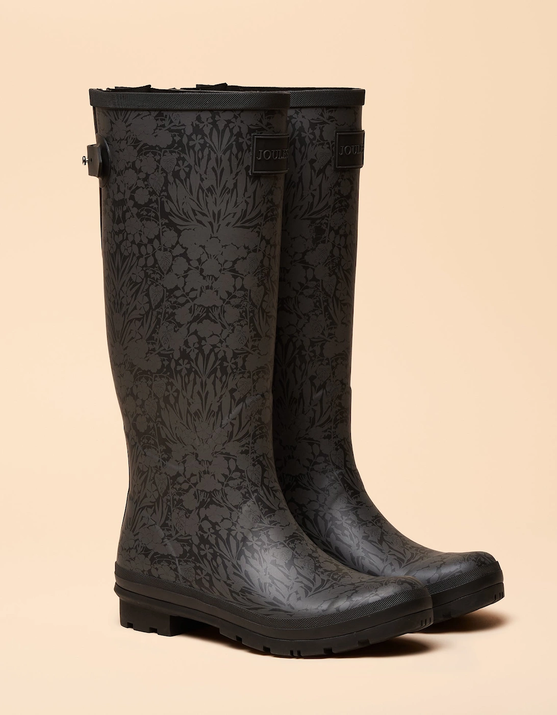 WELLY PRINT Womens Wellington Boots Black