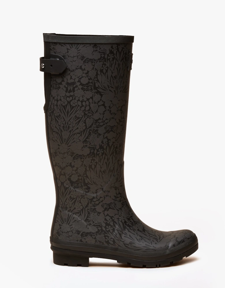 WELLY PRINT Womens Wellington Boots Black