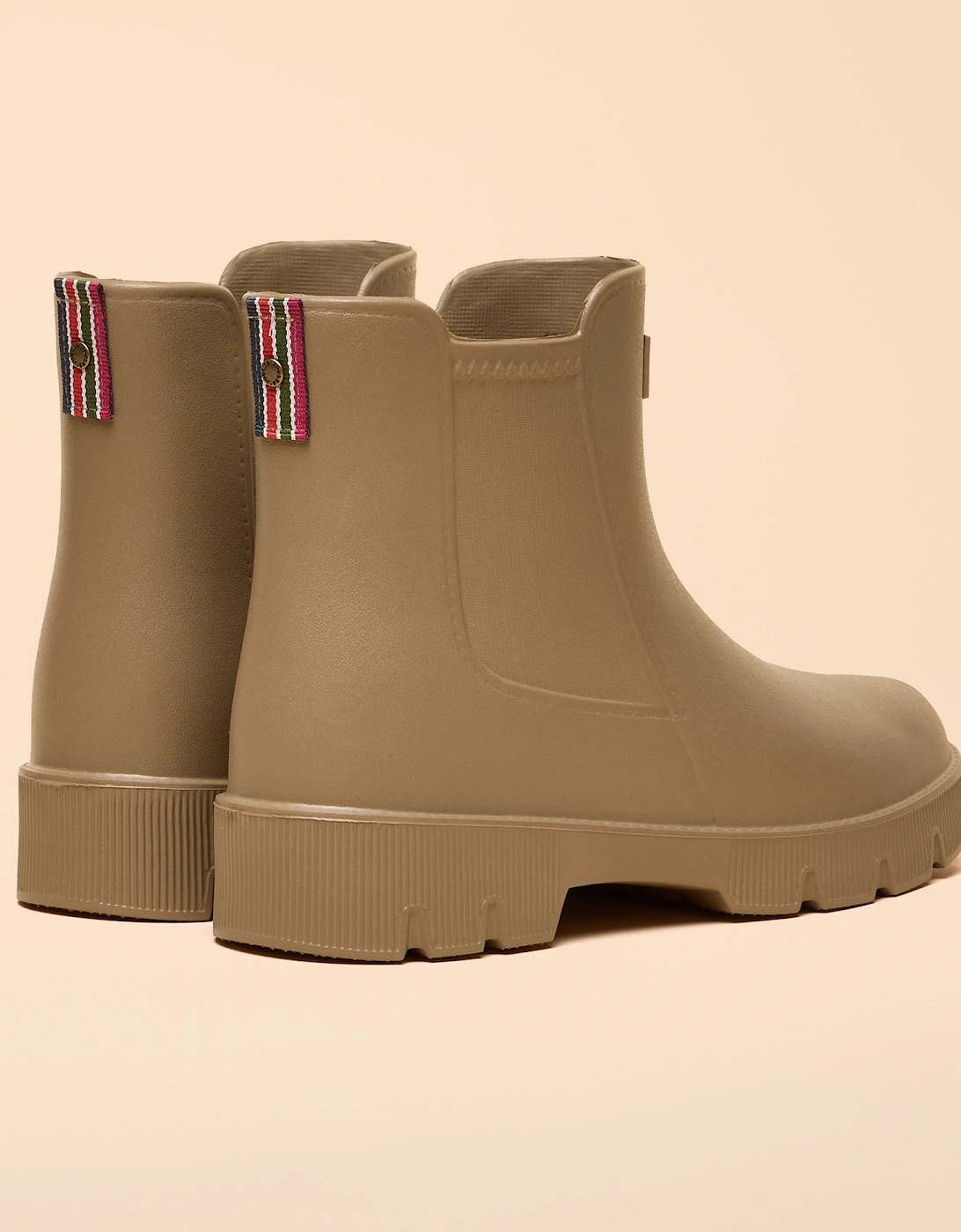 RAINDANCE Womens Wellies Mink Brown