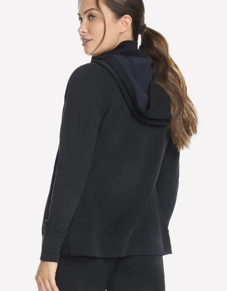 Performance Skechluxe Elevate Hooded Jacket Women's Black Jacket