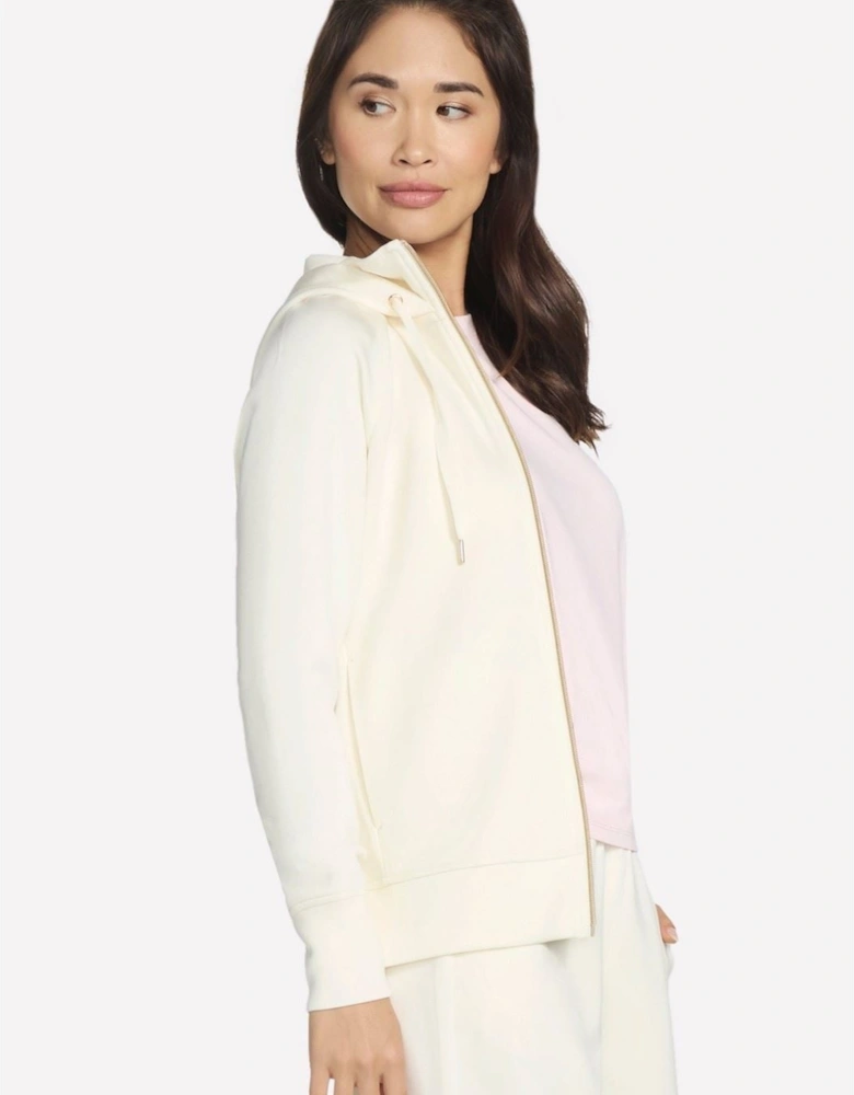 Performance Skechluxe Elevate Hooded Jacket Women's Off White Jacket