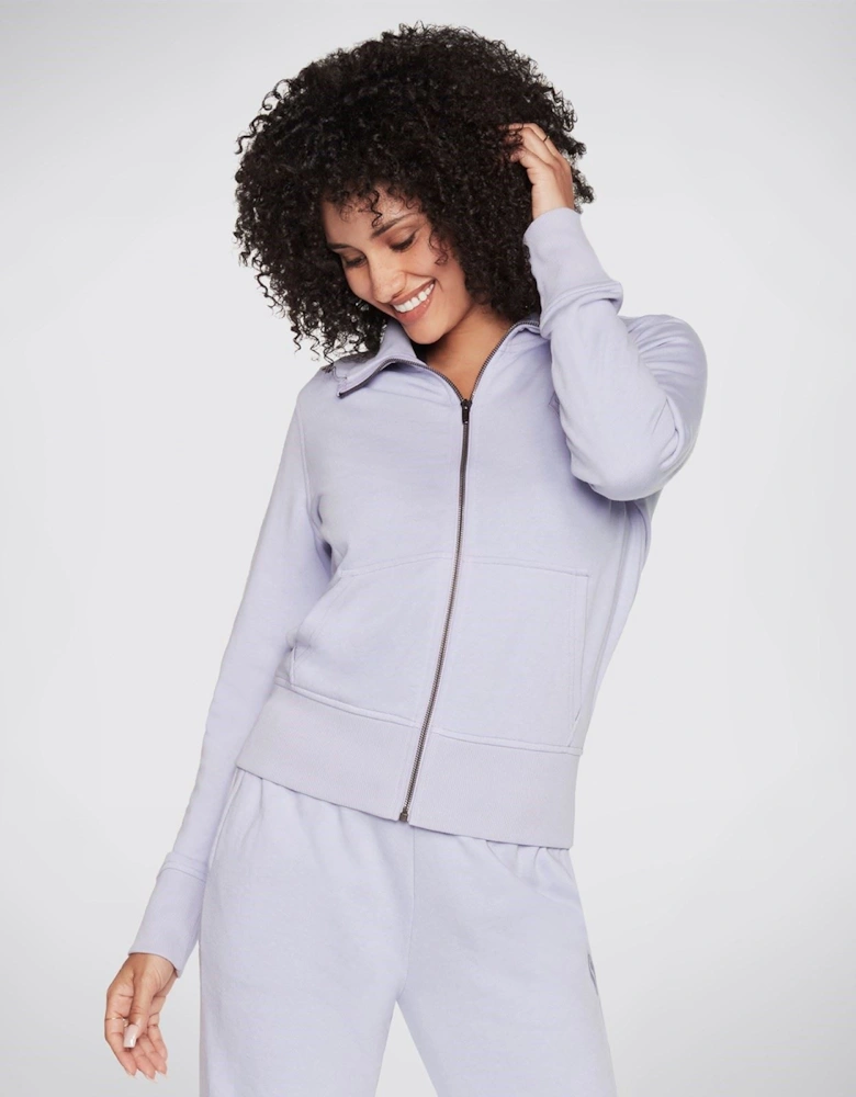 Performance Hoodless Hoodie Diamond Jacket Women's Purple Jacket