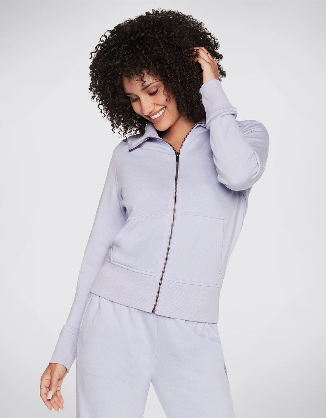 Performance Hoodless Hoodie Diamond Jacket Women's Purple Jacket, 2 of 1