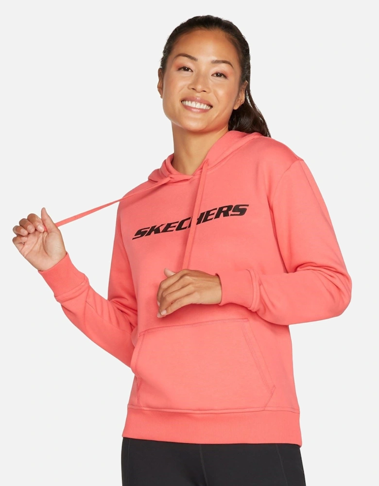 Performance Heritage Pullover Cotton Women's Peach Hooded Sweatshirt