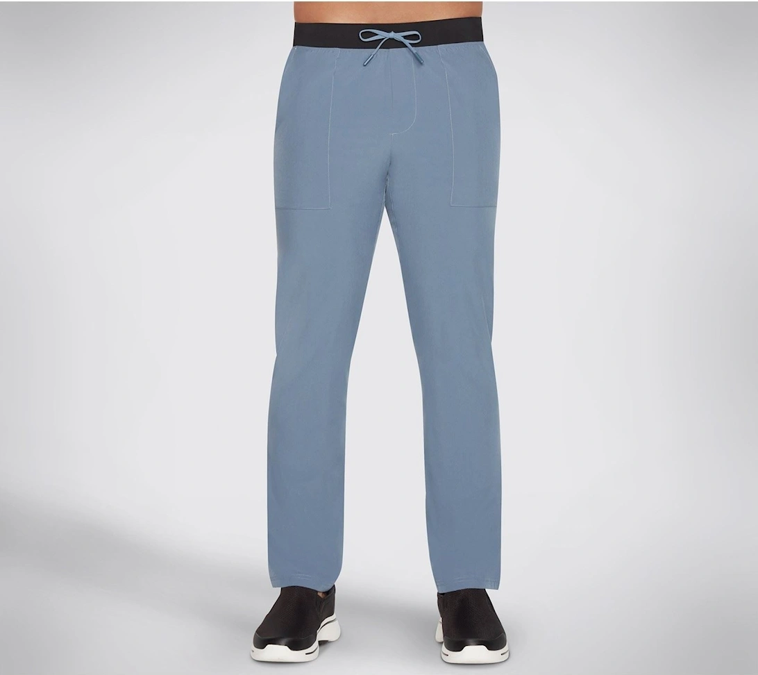 Performance Gowalk Pant Motion Skechweave Men's Blue Track Pants, 5 of 4