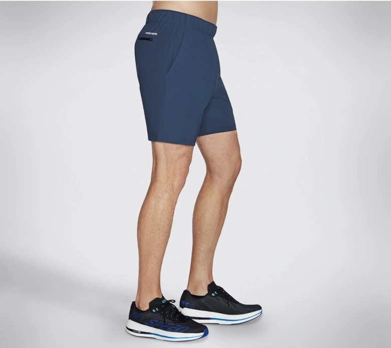 Performance GOSTRETCH Ultra Nylon Men's Grey Activewear Shorts