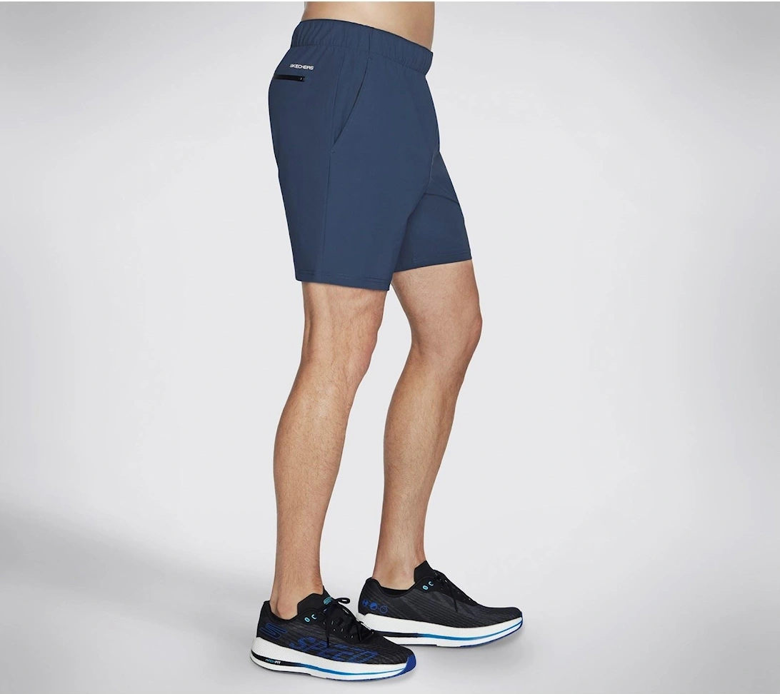 Performance GOSTRETCH Ultra Nylon Men's Grey Activewear Shorts