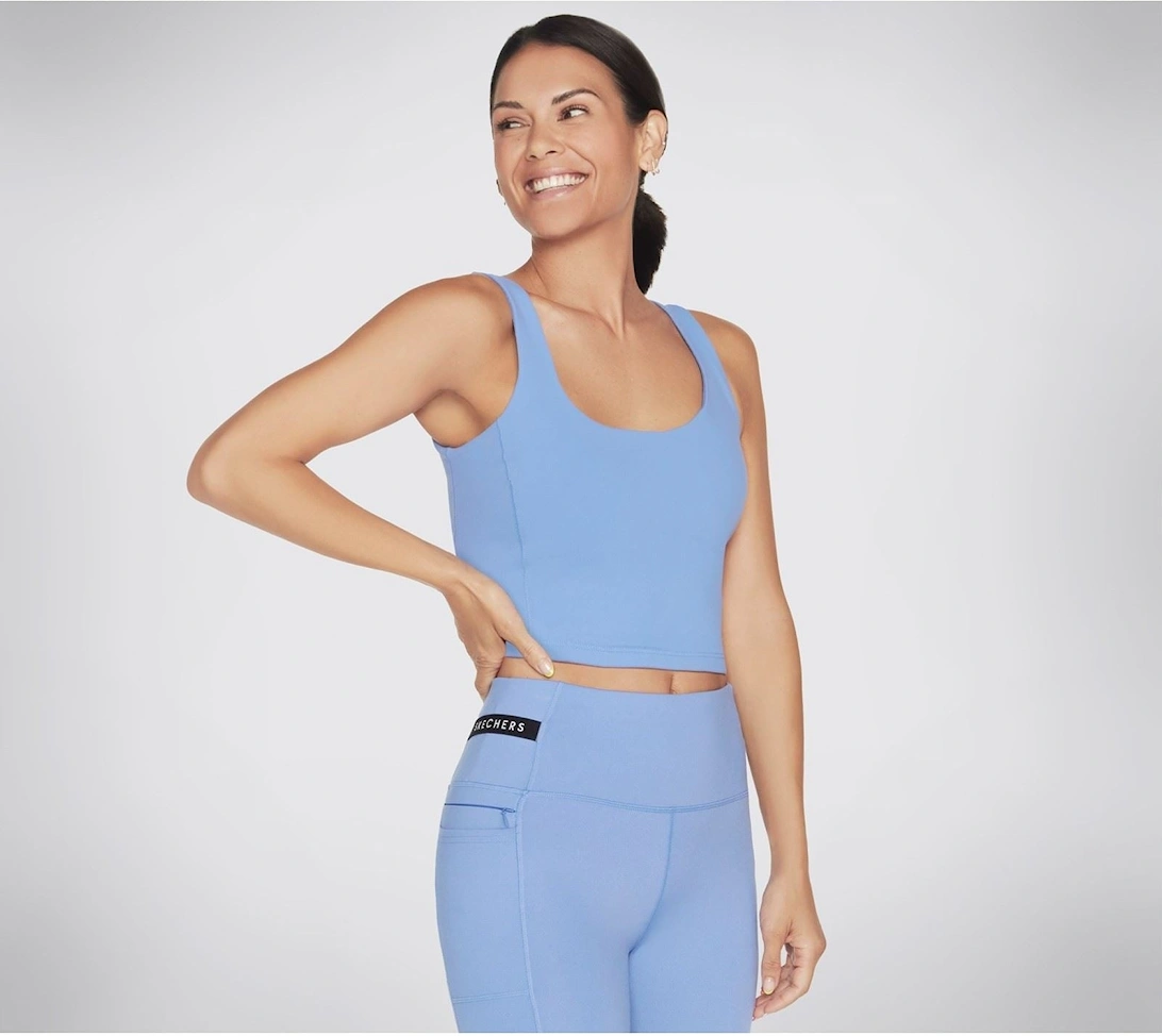 Performance Goflex Joy Longline Bra Nylon Women's Blue Sports Bra