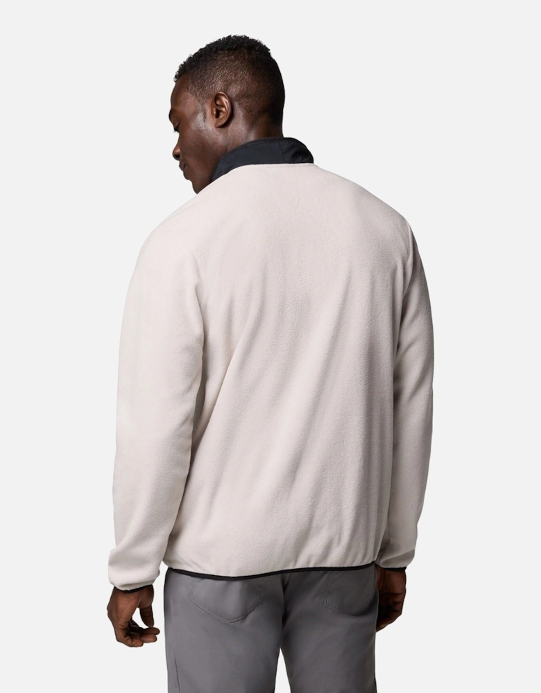 Sequoia Grove Half Zip Fleece Polyester Men's Brown Zip Neck Pullovers