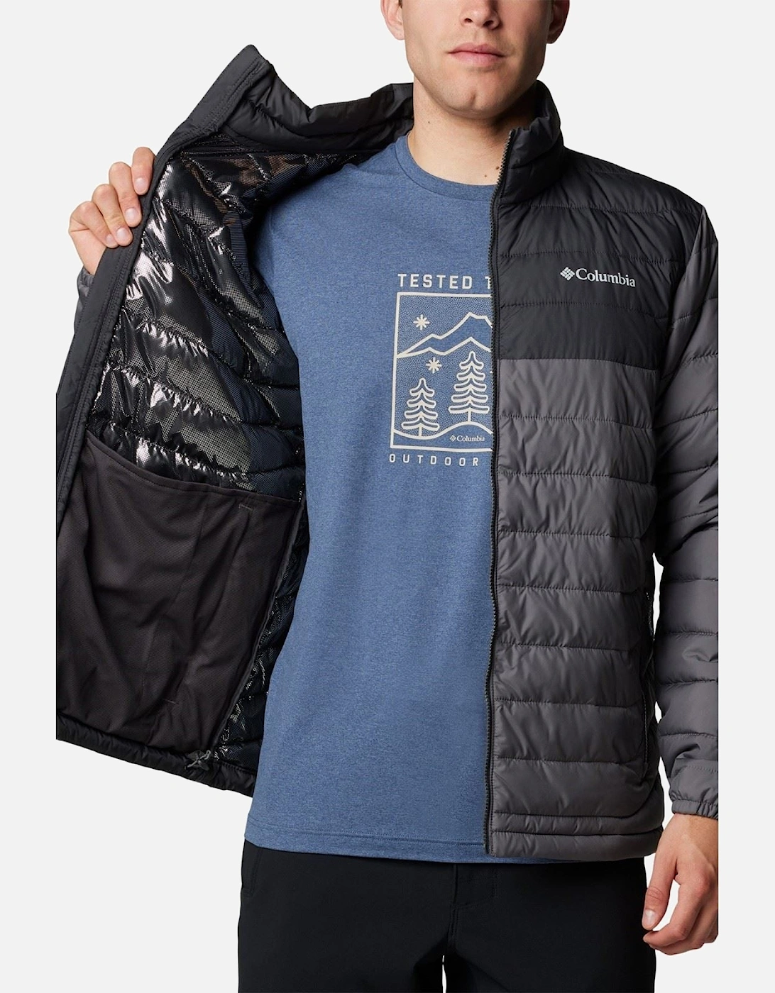 Powder Lite II Jacket Men's Grey Puffer Jacket