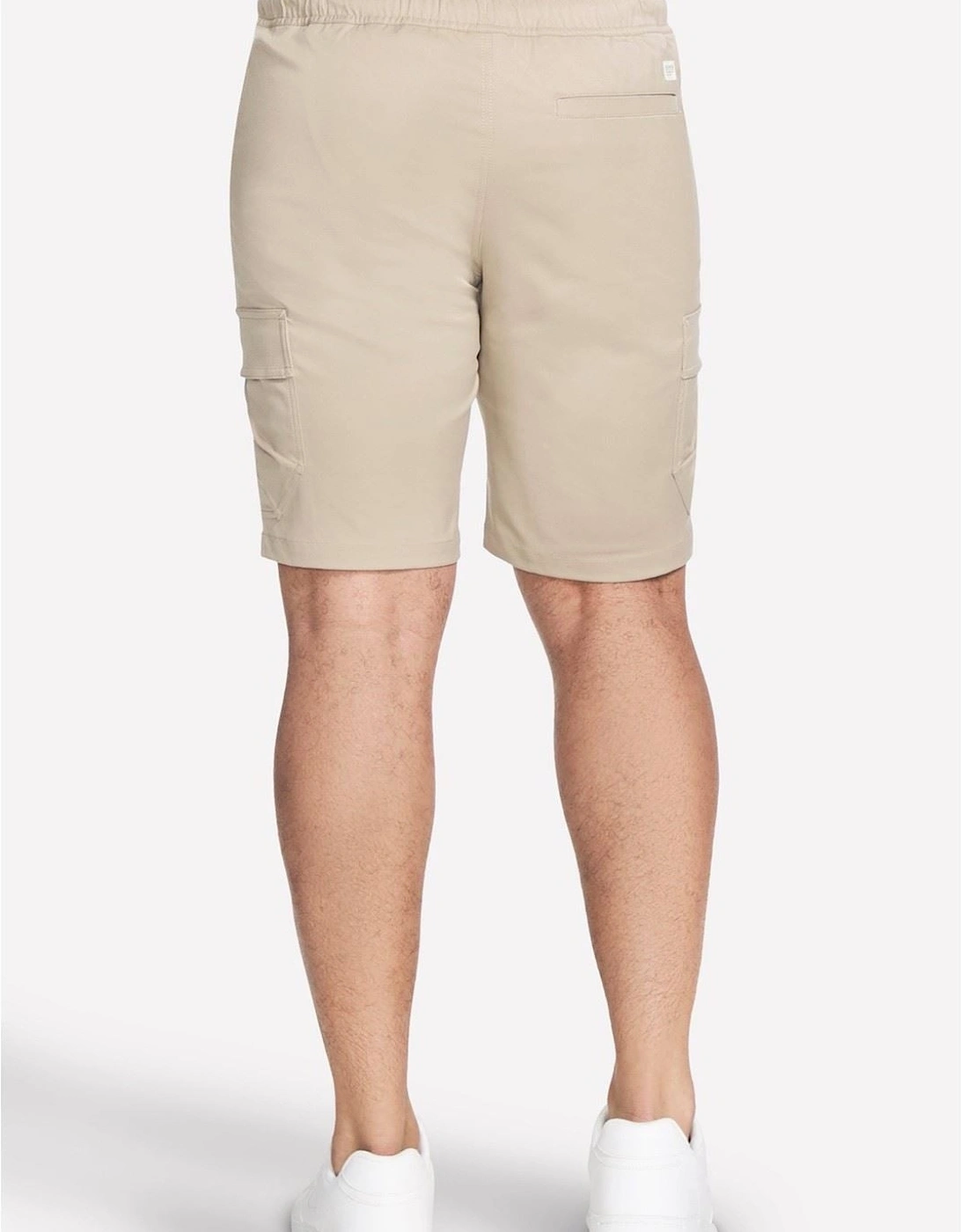Performance Downtown Cargo 9 Inch Short Polyester Men's Natural Knee-Length Shorts