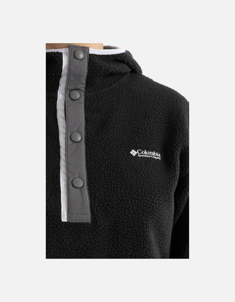 Helvetia II Hoodie Polyester Women's Black Hooded Sweatshirt