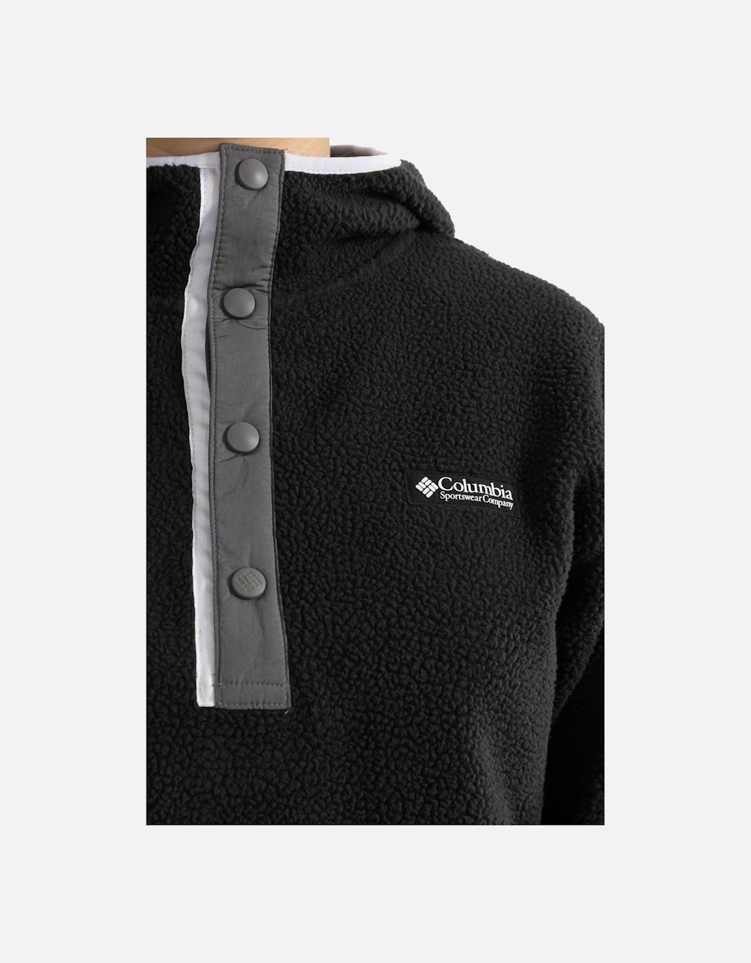 Helvetia II Hoodie Polyester Women's Black Hooded Sweatshirt