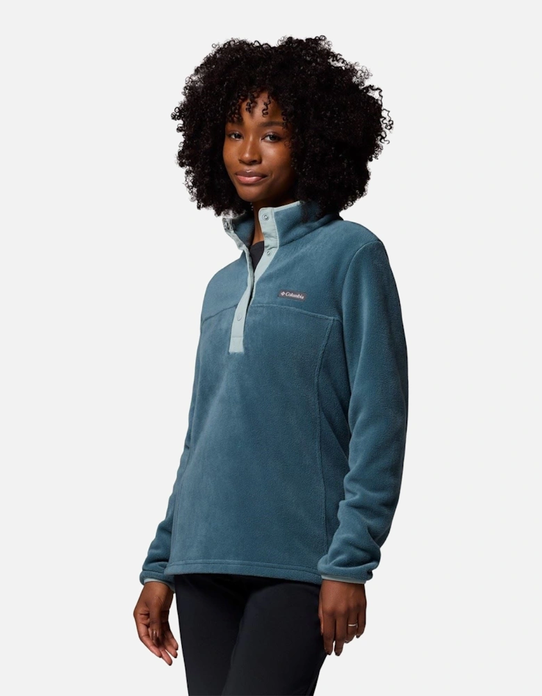 Benton Springs 1/2 Snap Pull Over II Polyester Women's Blue Pullover