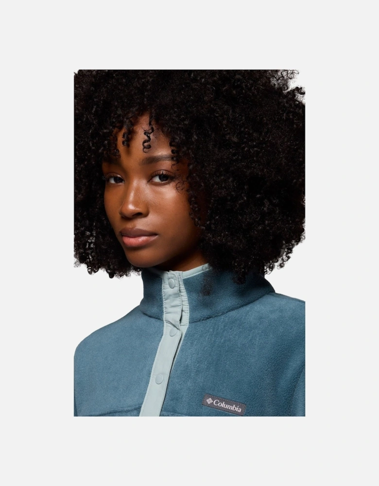 Benton Springs 1/2 Snap Pull Over II Polyester Women's Blue Pullover
