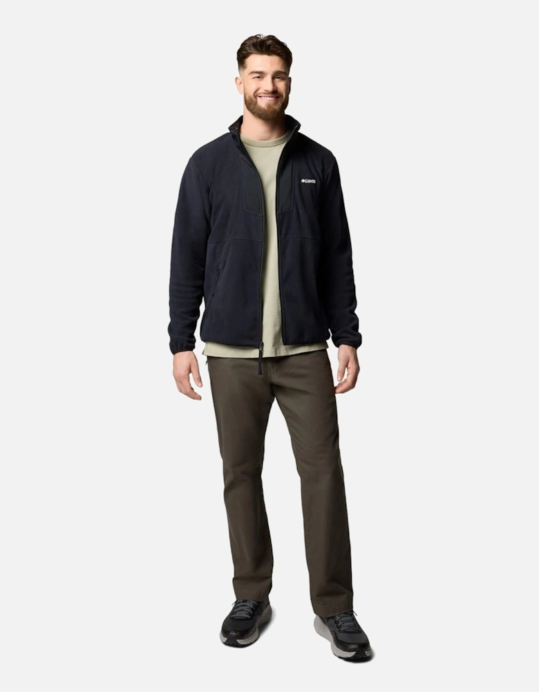 Sequoia Grove Full Zip Men's Black Fleece Jacket