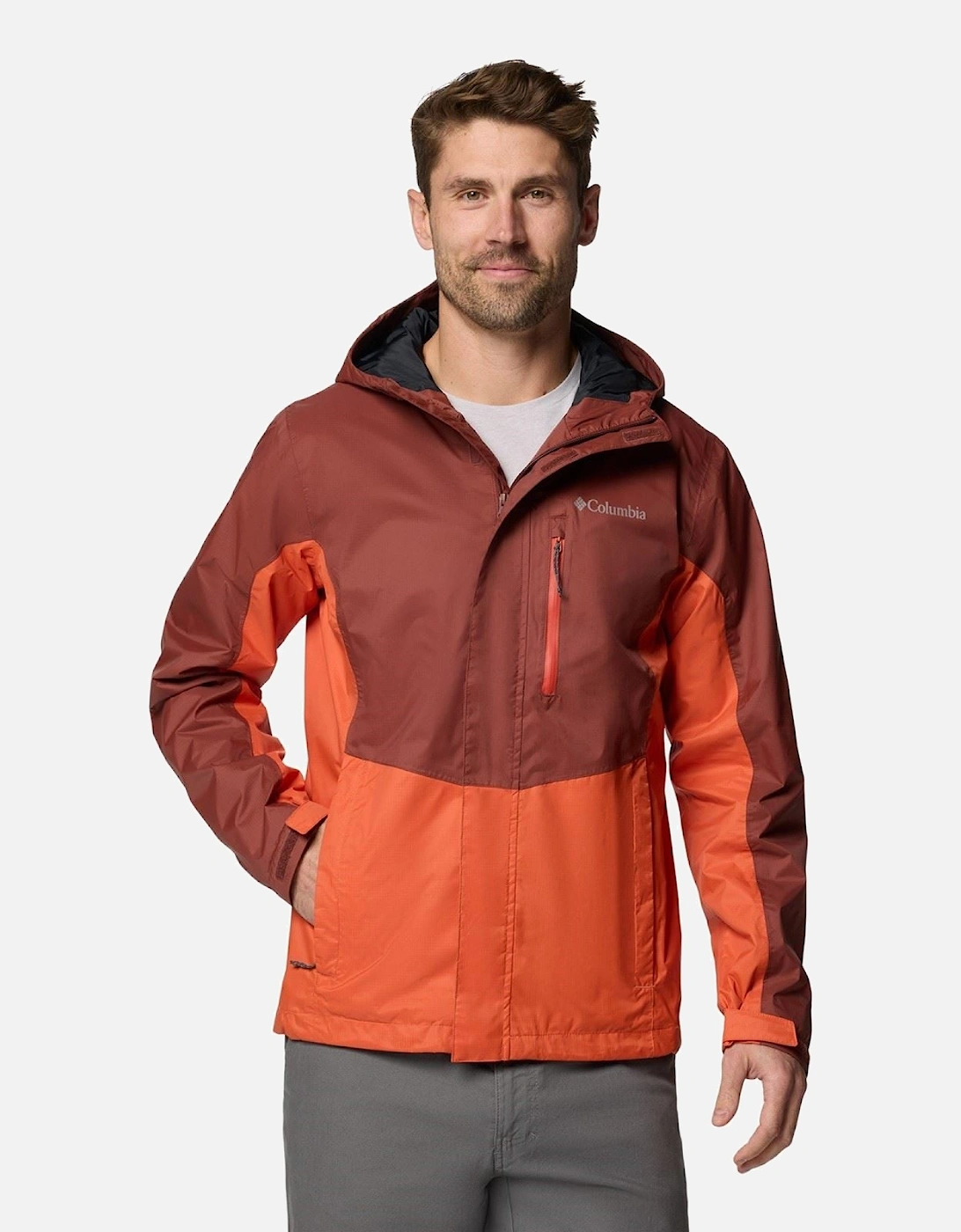 Pouring Adventure III Jacket Men's Red Rain Jacket