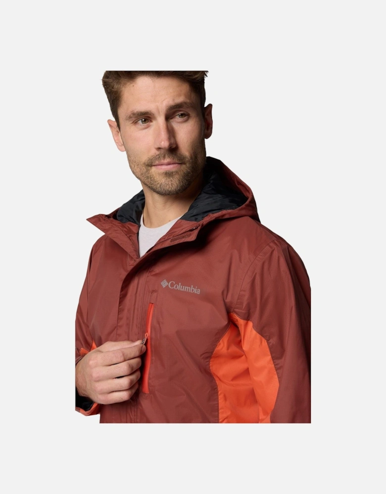 Pouring Adventure III Jacket Men's Red Rain Jacket