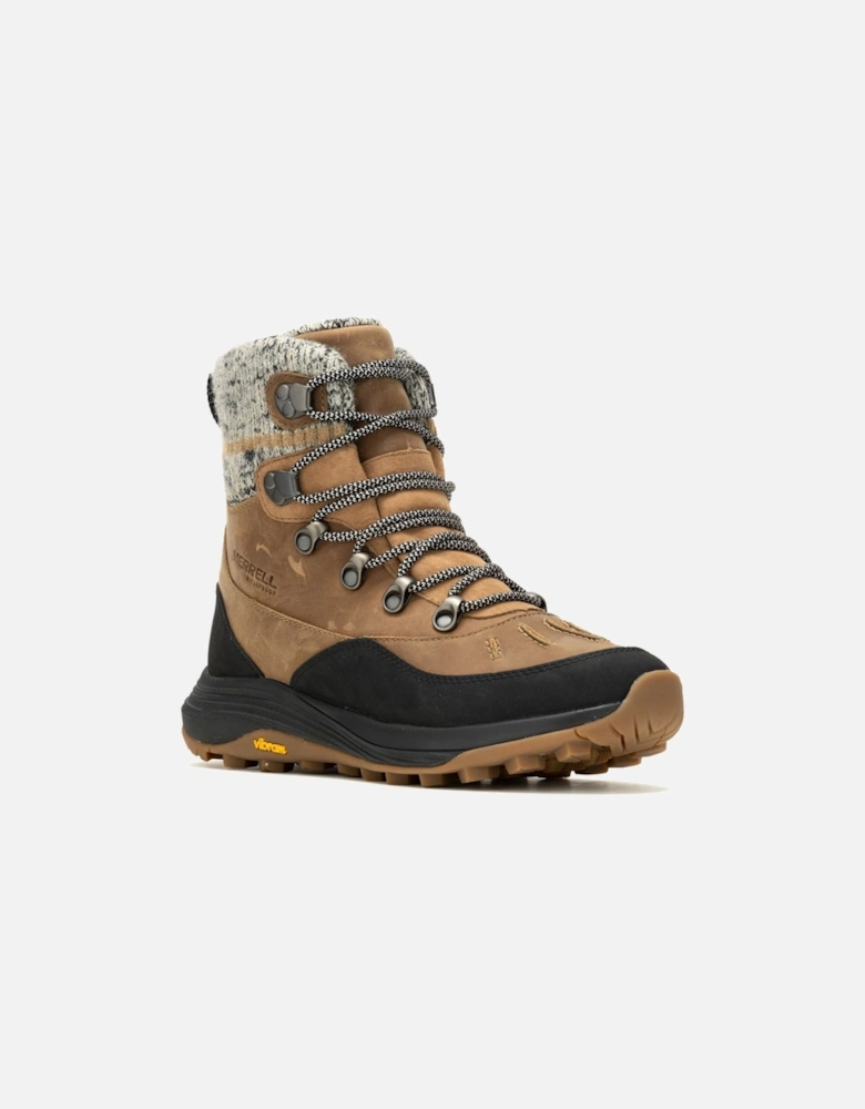 Siren 4 Thermo Mid Zip Leather Women's Tobacco Hiking Boots
