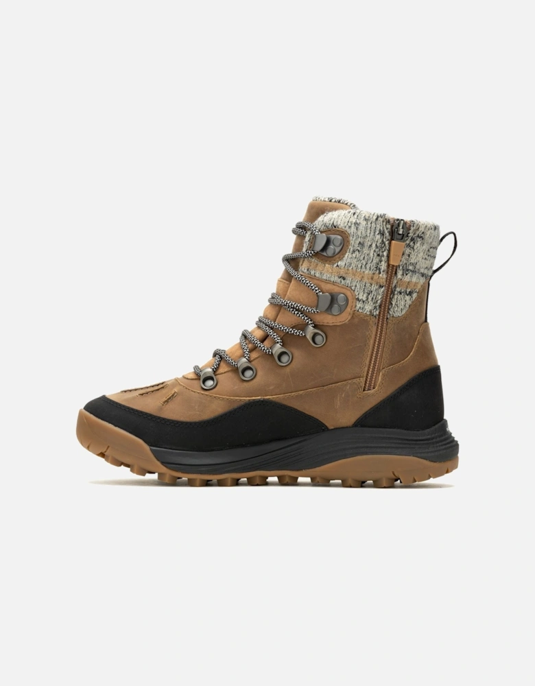 Siren 4 Thermo Mid Zip Leather Women's Tobacco Hiking Boots