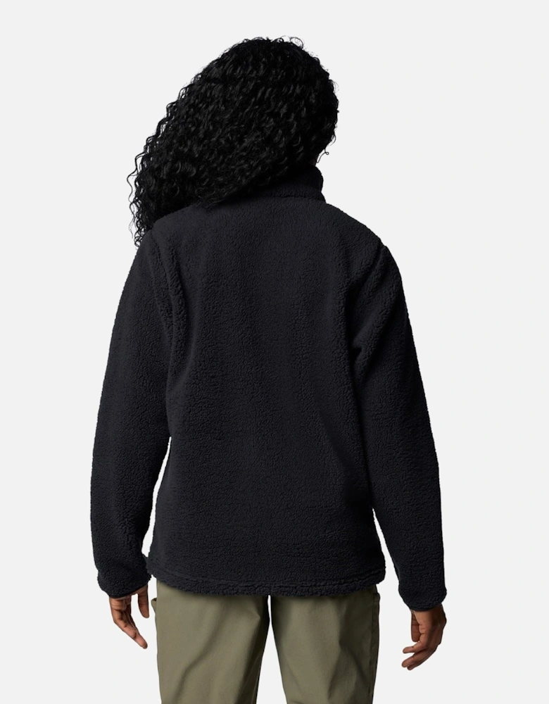 West Bend Full Zip Women's Black Fleece Jackets