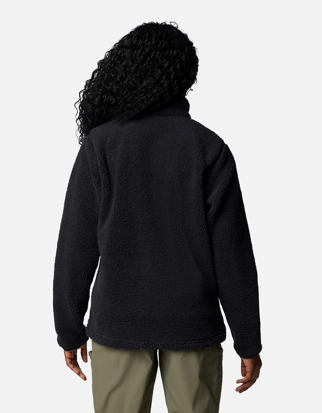 West Bend Full Zip Women's Black Fleece Jackets