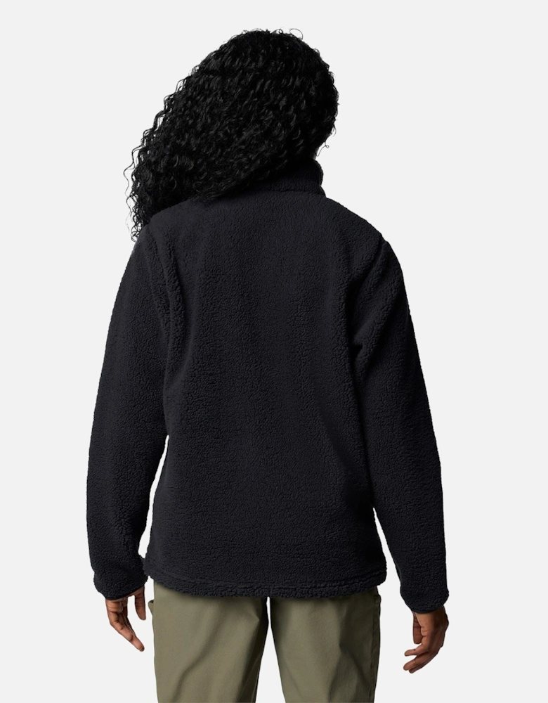 West Bend Full Zip Women's Black Fleece Jackets