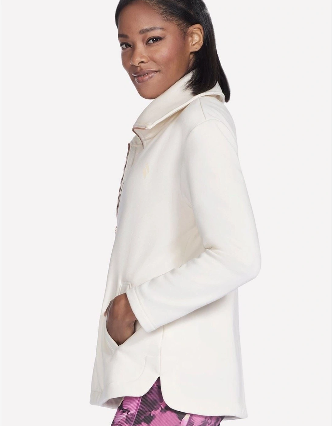 Performance GO SNUGGLE Tunic Jacket Women's Off White Jacket