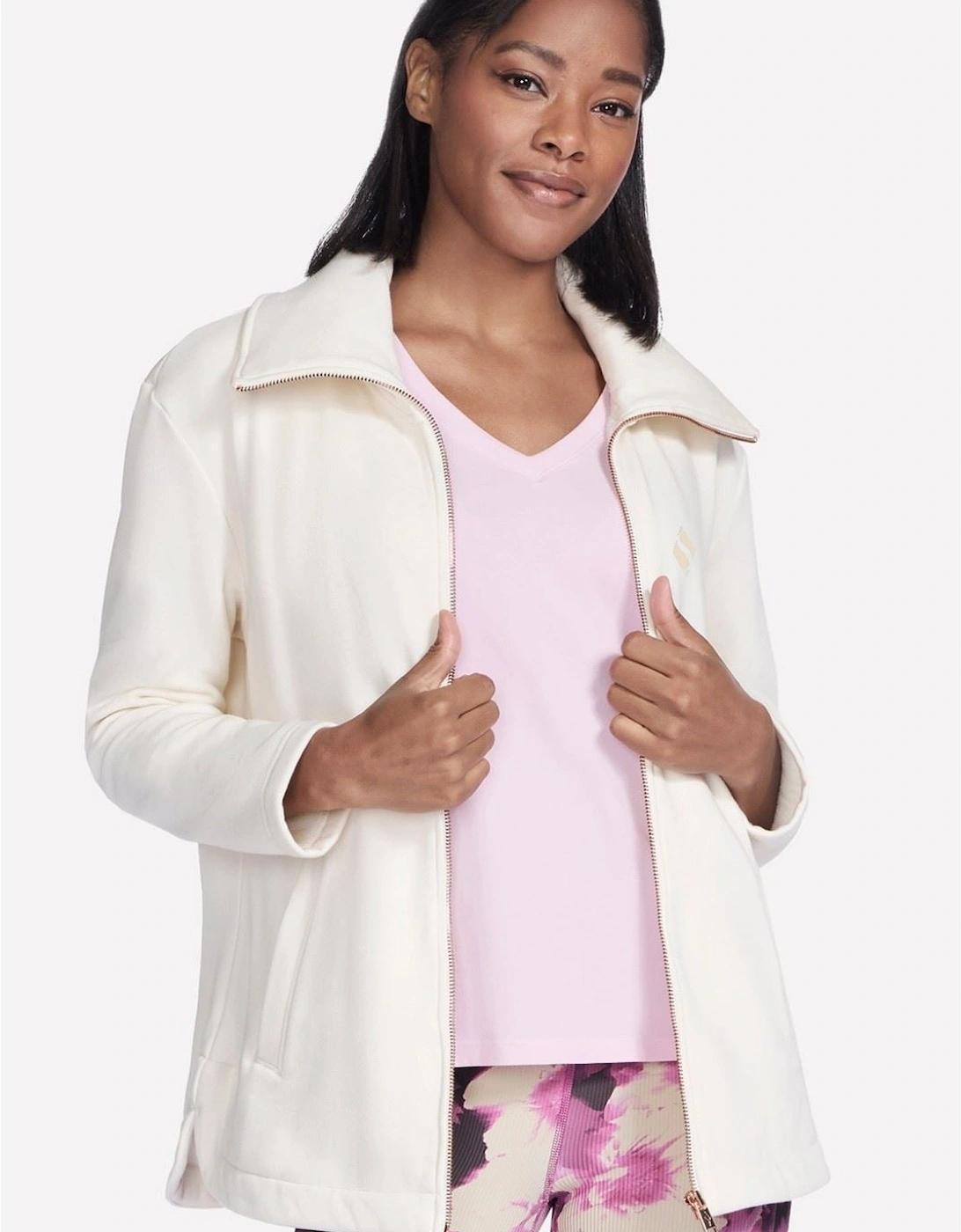 Performance GO SNUGGLE Tunic Jacket Women's Off White Jacket, 5 of 4