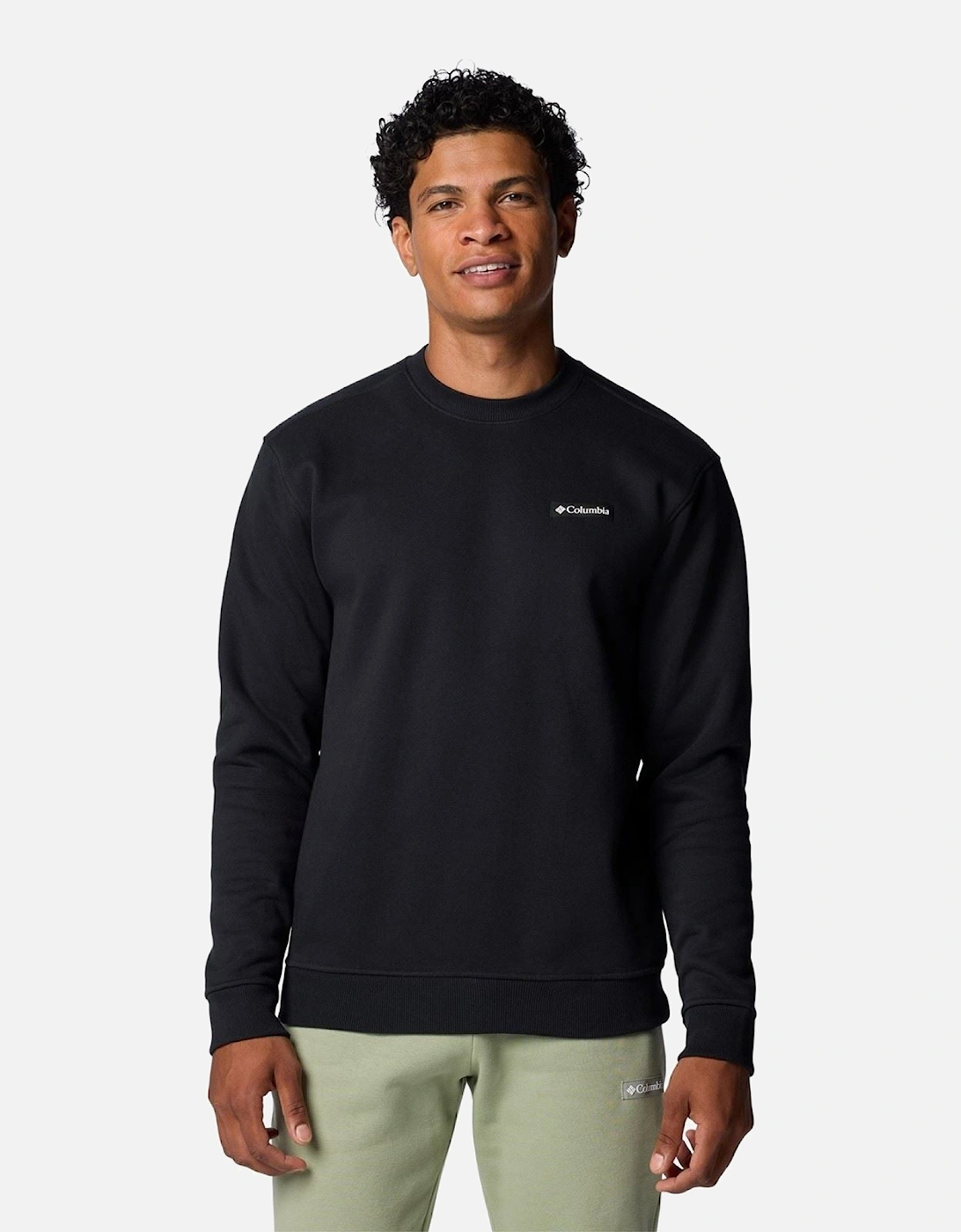 Meridian Creek Crew Cotton Men's Black Sweatshirt, 6 of 5