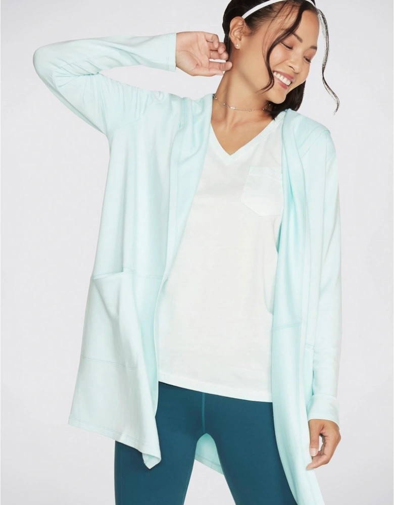 Performance Restful Women's Blue Cardigans
