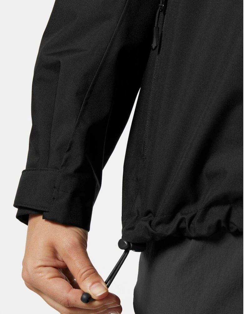 Crew Hooded Midlayer Sailing Jacket 2.0 Women's Black Sailing Jacket