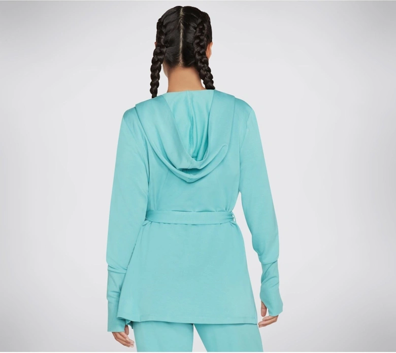Performance Everyday Belted Women's Light Turquoise Cardigans