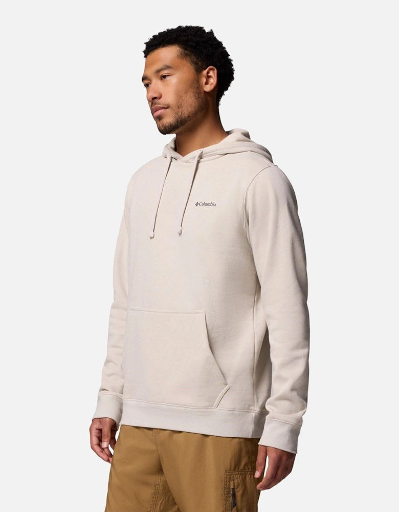 Trek Graphic Hoodie Cotton Men's Brown Hooded Sweatshirt