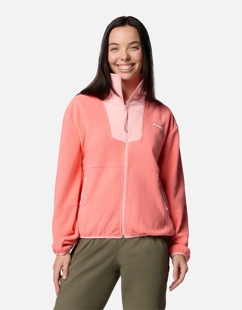 Sequoia Grove Full Zip Fleece Women's Red Fleece Jackets