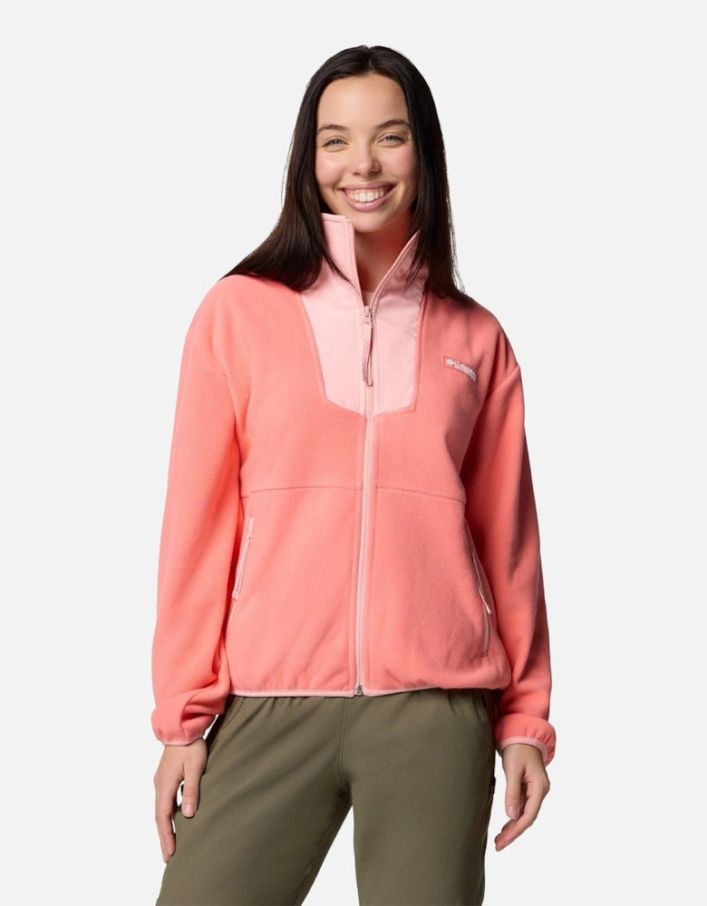 Sequoia Grove Full Zip Fleece Women's Red Fleece Jackets