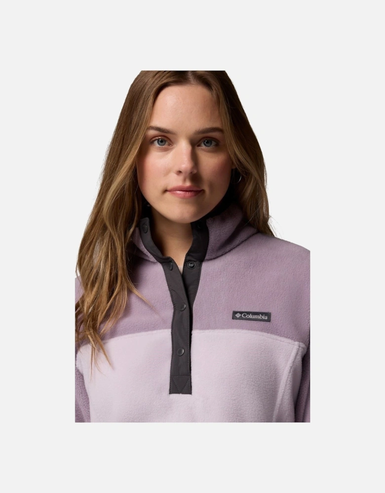 Benton Springs 1/2 Snap Pull Over II Polyester Women's Purple Pullover