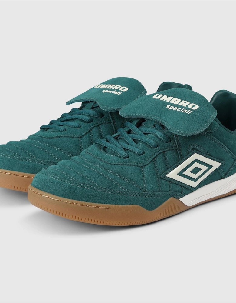 Speciali TR Suede Forest Green/Antique White Trainers
